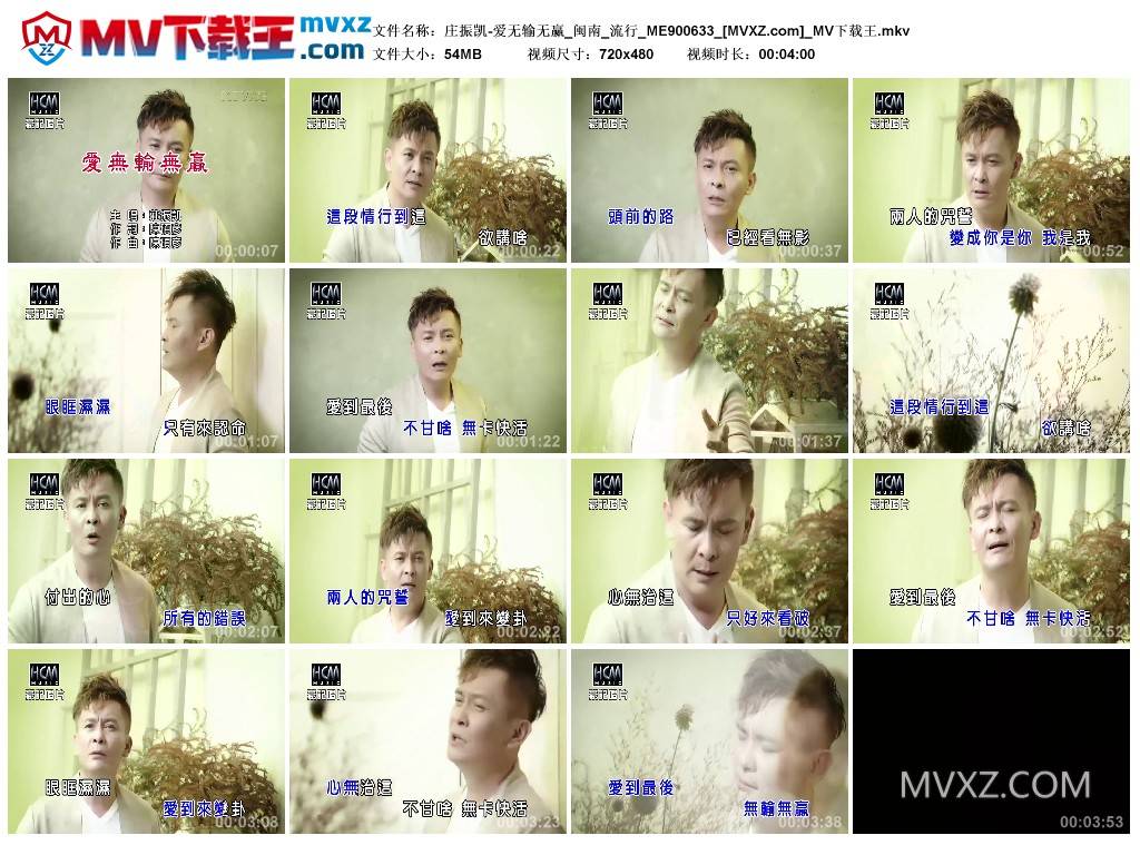 庄振凯-爱无输无赢_闽南_流行_ME900633